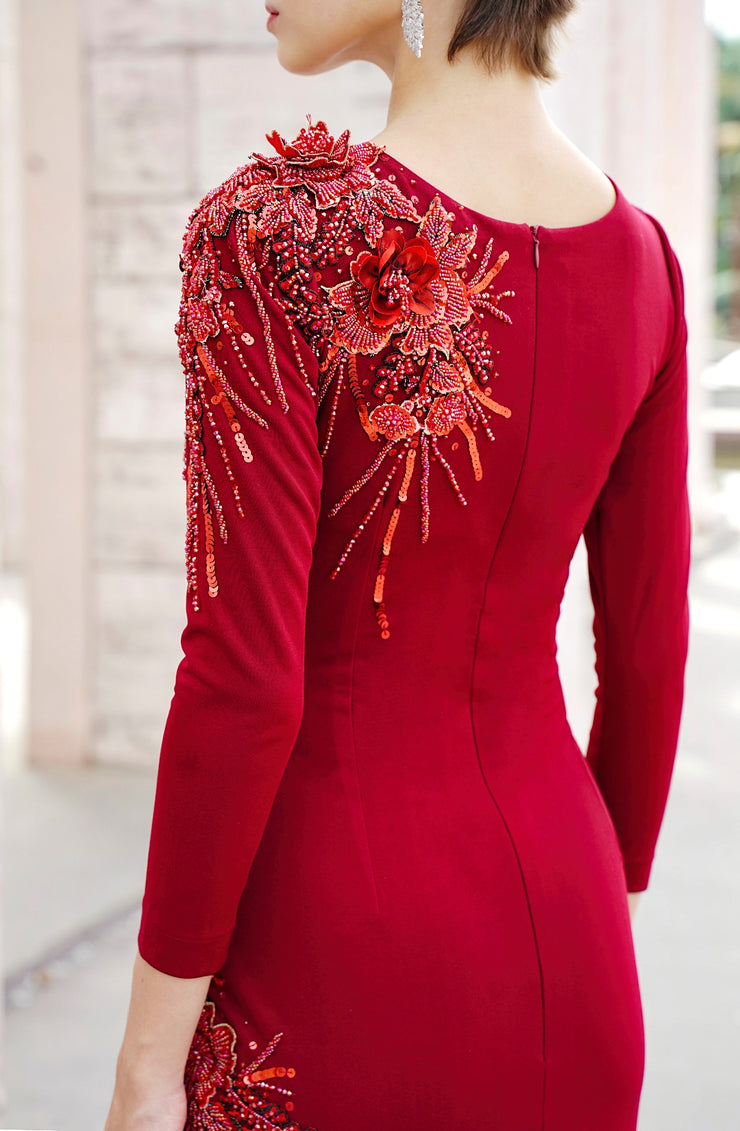 Váy Đỏ Đuôi Cá