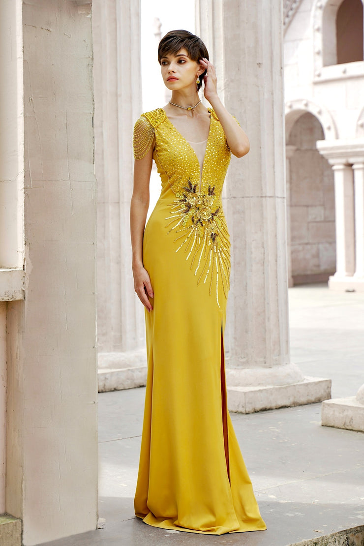 Váy Vàng Đuôi Cá
