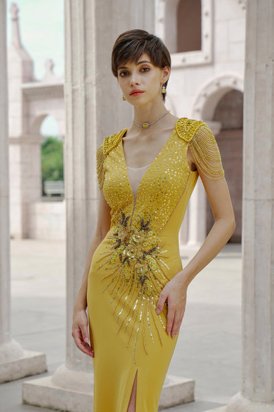 Váy Vàng Đuôi Cá
