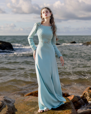 Váy Xanh Xám Biển